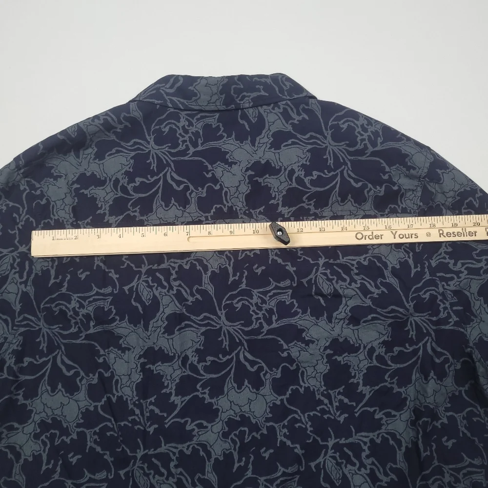 COS US Floral Hawaiian Shirt Relaxed Fit With Pockets 100% Cotton XL - Picture 10 of 10